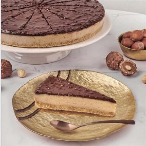 Tarta de bombón de chocolate y avellanas