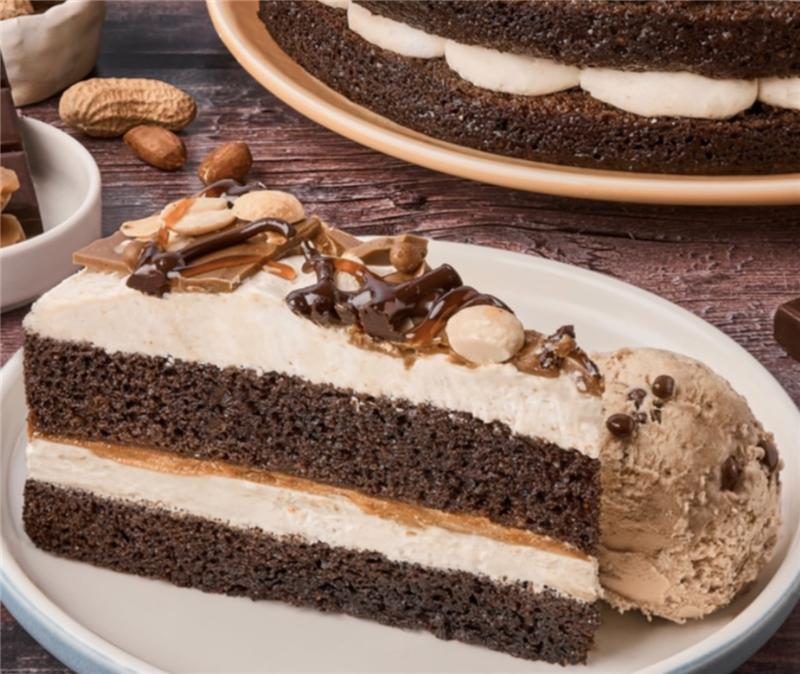 Tarta chocolate caramel peanut butter