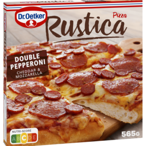 RUSTICA DOBLE PEPPERONI CHEDDAR